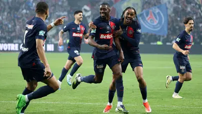 PSG, Fransa Kupası'nı 15. kez müzesine götürdü
