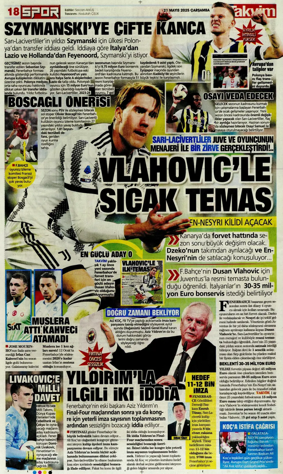 "İşte Sane teklifi" | Sporun manşetleri - 31