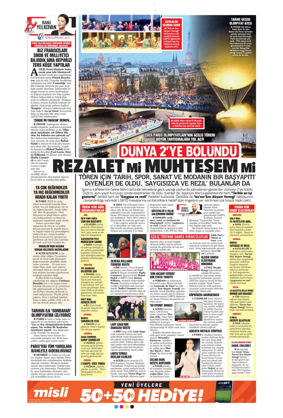 "Aslan'da rota Gravenberch" | Sporun Manşetleri (28 Temmuz 2024) - 13