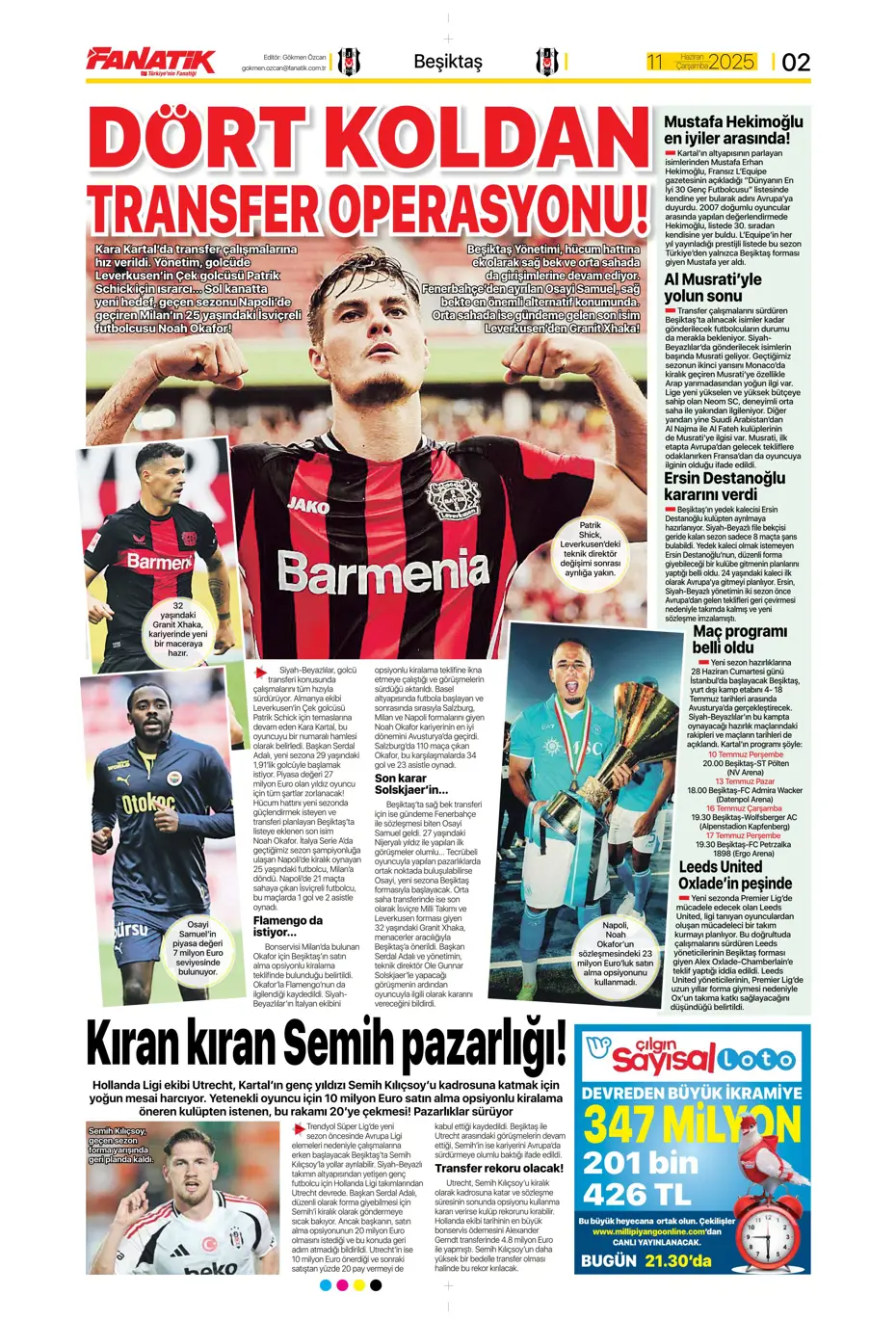 "Patron çıldırdı: Osimhen'e görülmemiş teklif" | Sporun manşetleri - 6