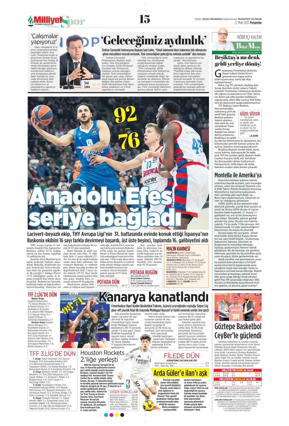 "Fenerbahçe'ye Felix teklifi" | Sporun manşetleri - 17 "Fenerbahçe'ye Felix teklifi" | Sporun manşetleri - 17