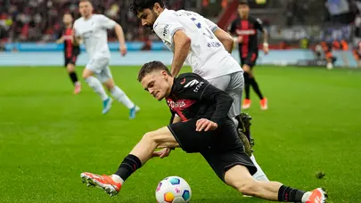 Bayer Leverkusen 88'de döndü; Seriyi 39 maça çıkardı