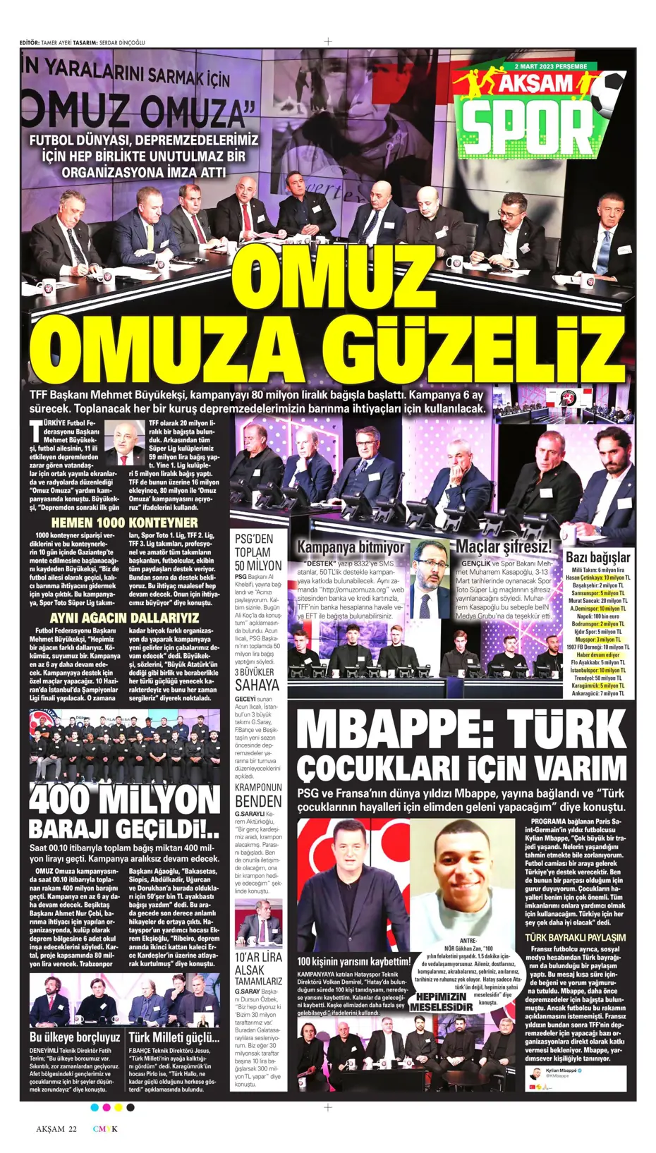 "Moura'da heyecanlı bekleyiş" | Sporun Manşetleri - 5