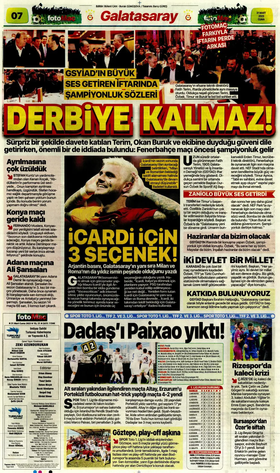 "Dev maçın 11'leri hazır" | Sporun Manşetleri - 13 "Dev maçın 11'leri hazır" | Sporun Manşetleri - 13