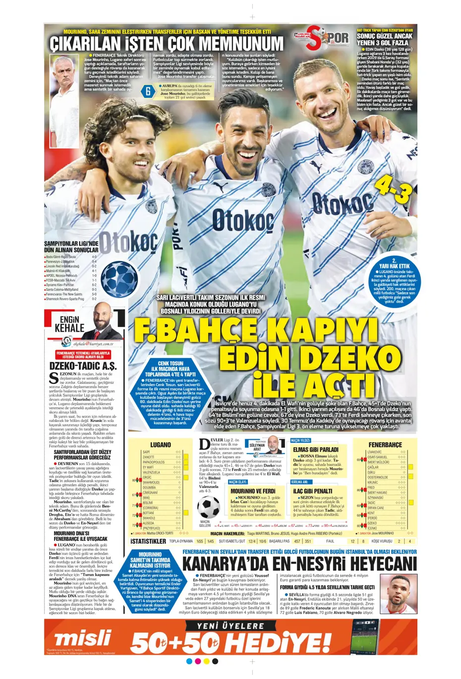 "Bu Fener'e dikkat edin" | Sporun manşetleri (24 Temmuz 2024) - 17 "Bu Fener'e dikkat edin" | Sporun manşetleri (24 Temmuz 2024) - 17