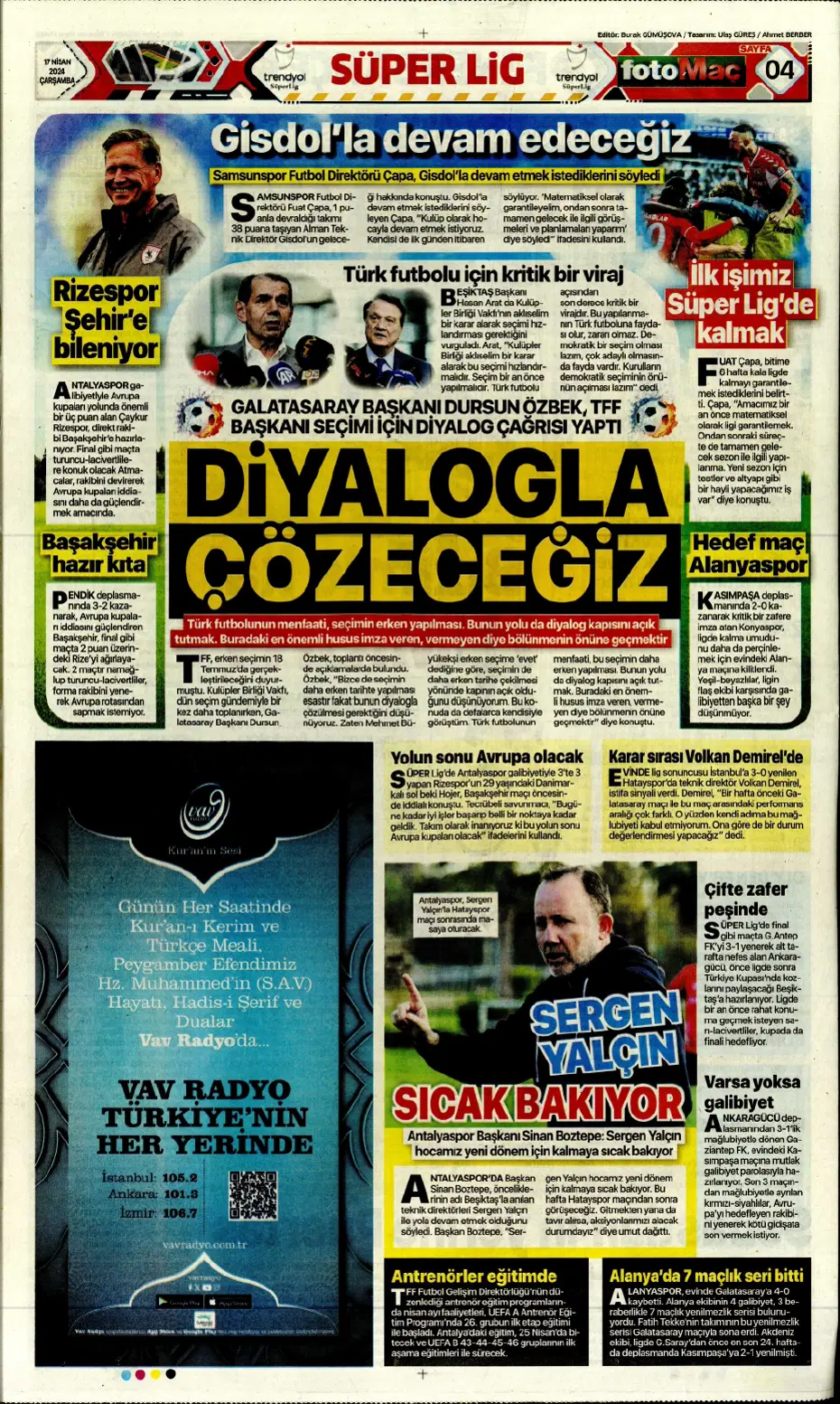 "Fenerbahçe ve Galatasaray'ın Barreiro kapışması" | Sporun manşetleri - 9