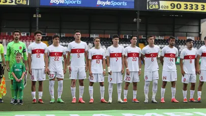 U19 Milli Takımı, Dünya Kupası'nı kıl payı kaçırdı