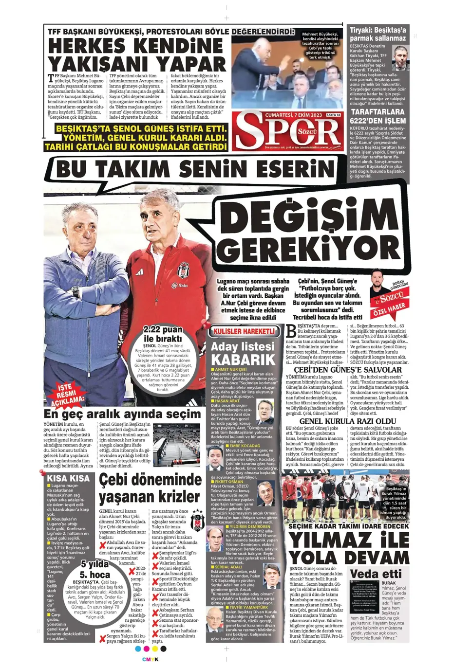 "Şok eden Nelsson iddiası" | Sporun manşetleri (7 Ekim 2023) - 30 "Şok eden Nelsson iddiası" | Sporun manşetleri (7 Ekim 2023) - 30