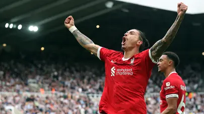 Darwin Nunez'den Liverpool'a hayat öpücüğü