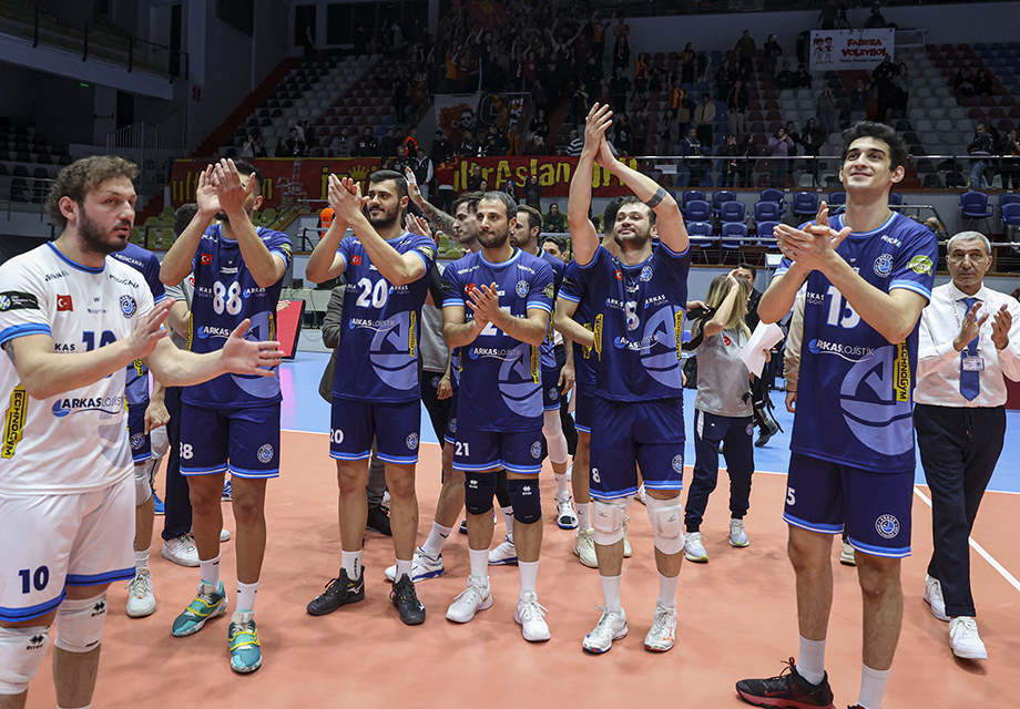 Arkas Spor, Galatasaray'ı eleyerek Dörtlü Finale yükseldi