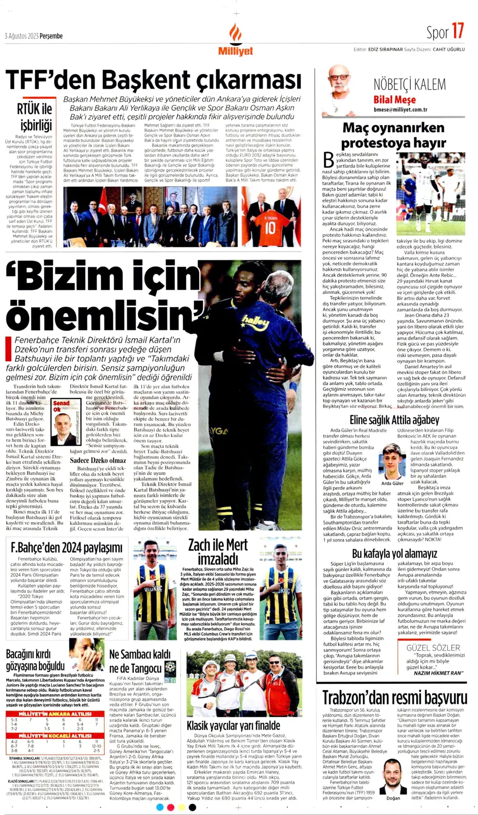 "Adım adım Devler Ligi'ne" | Sporun Manşetleri - 24