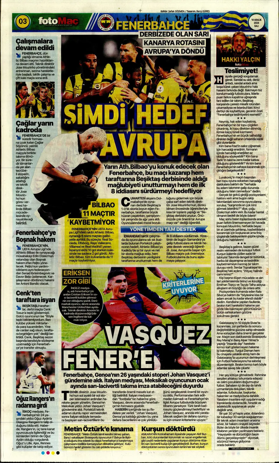 "Orban'ı Osimhen getiriyor" | Sporun manşetleri - 8