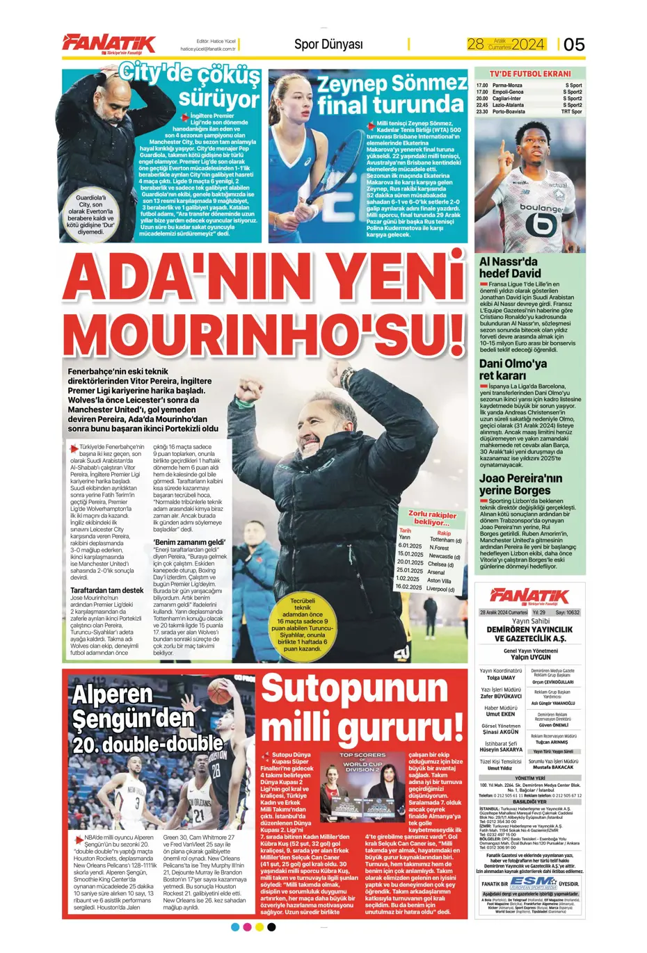 "Ronaldo'nun talebiyle En-Nesyri'ye 40 milyon euro" | Sporun manşetleri - 7