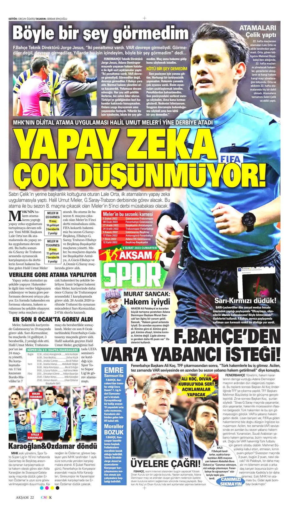 Sporun Manşetleri (4 Şubat 2023) - 4