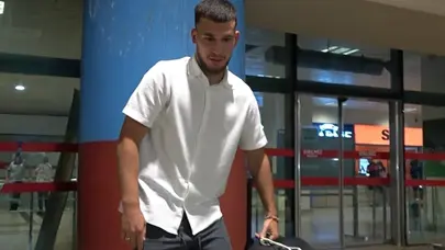 Yeni transfer Mehmet Can Aydın Trabzon'a geldi