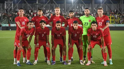 Ümit Milli Takım, San Marino'yu yarım düzine golle mağlup etti