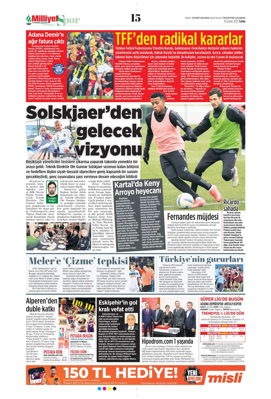 "Galatasaray'ın Avrupa AZabı" | Sporun manşetleri - 24 "Galatasaray'ın Avrupa AZabı" | Sporun manşetleri - 24