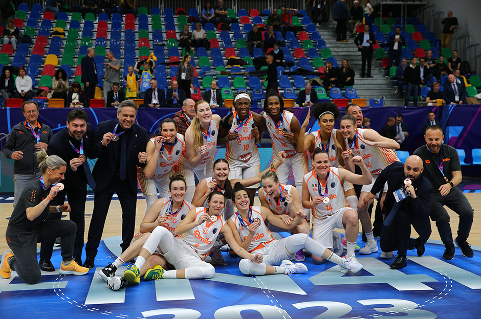 Euroleague Women'da bronz madalya Beretta Famila Schio'nun
