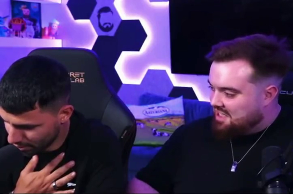 Agüero'ya futbolu bıraktıran kalp ritmi rahatsızlığı canlı yayına yansıdı