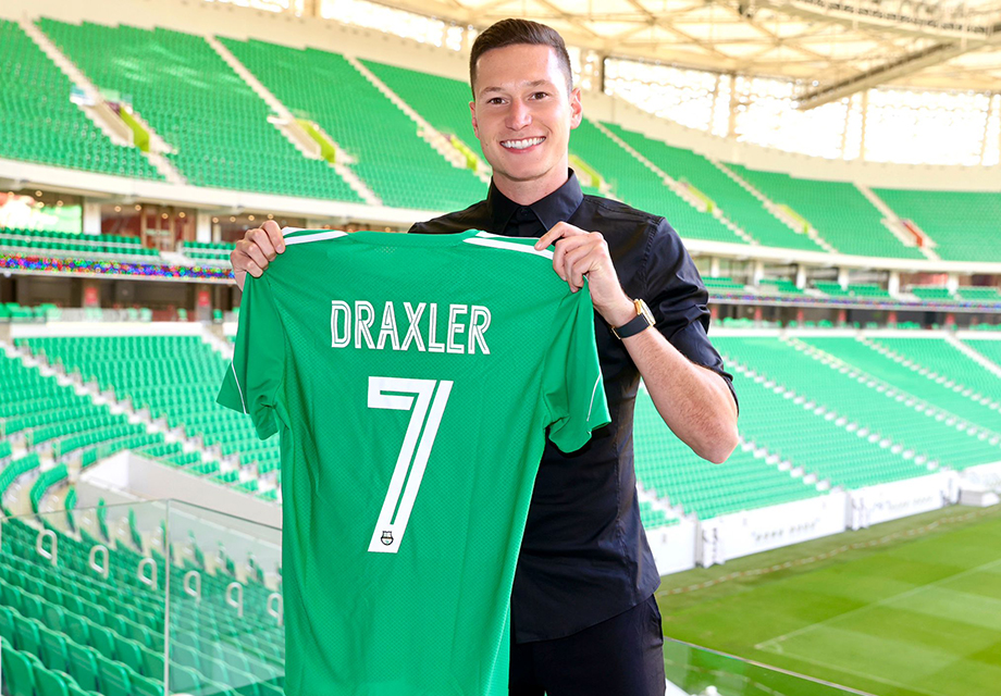Julian Draxler yeni takımına imzayı attı