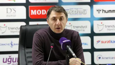 Şota Arveladze: Onlar güzel bir gol attı biz maçı kaybettik