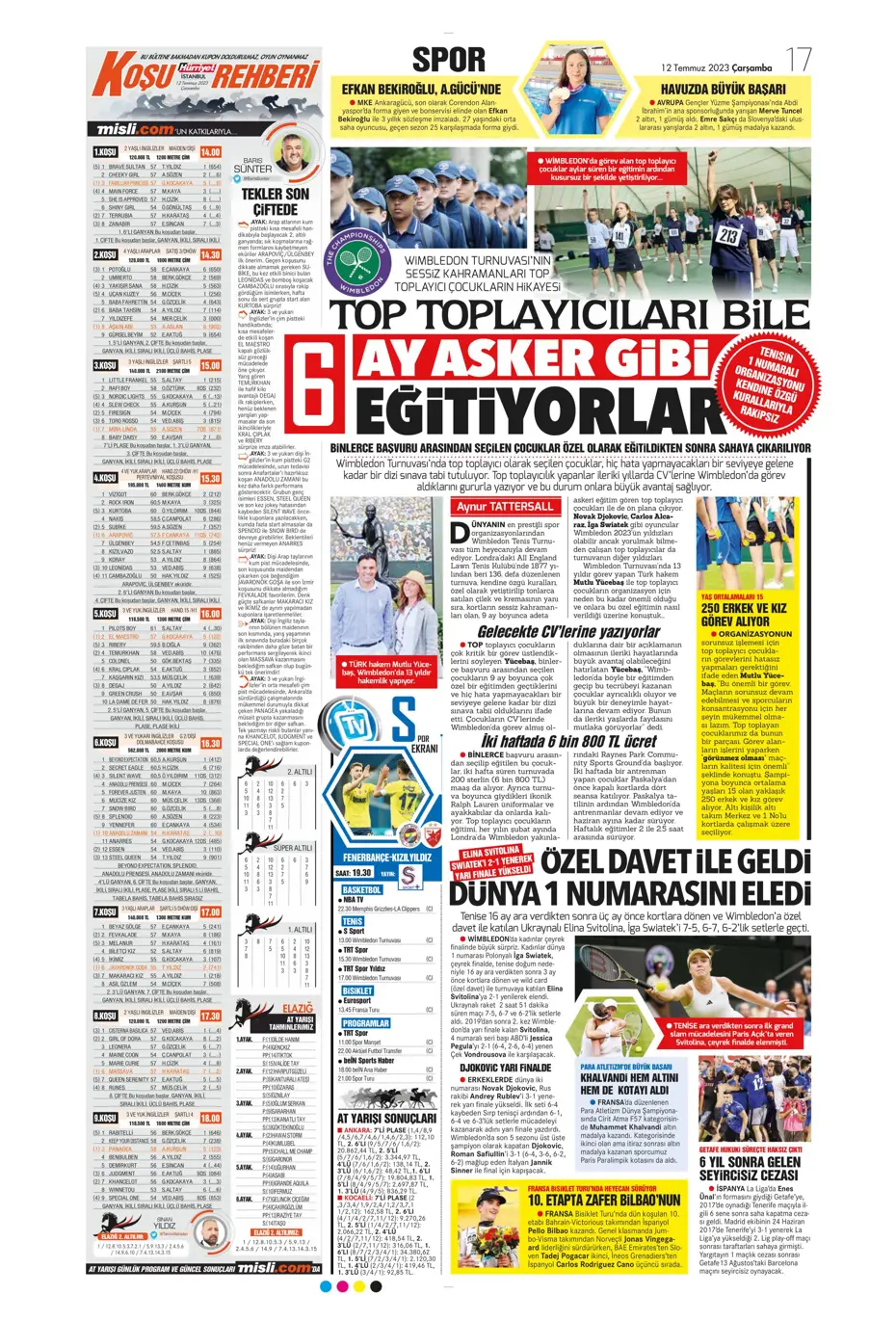 "Icardi'nin yanına 4 dev transfer daha" | Sporun manşetleri (12 Temmuz 2023) - 15