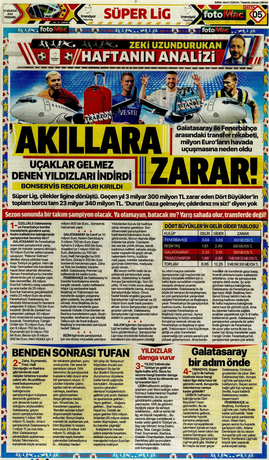 "Anderson Talisca için yoğun mesai" | Sporun Manşetleri - 11