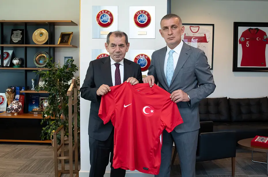 Dursun Özbek'ten İbrahim Hacıosmanoğlu'na ziyaret - 4