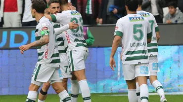 Konyaspor'dan 2024'ün ilk lig galibiyeti