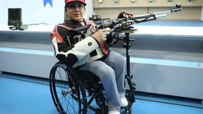 Milli paralimpik atıcı Çağla Baş Olimpiyat kotası aldı
