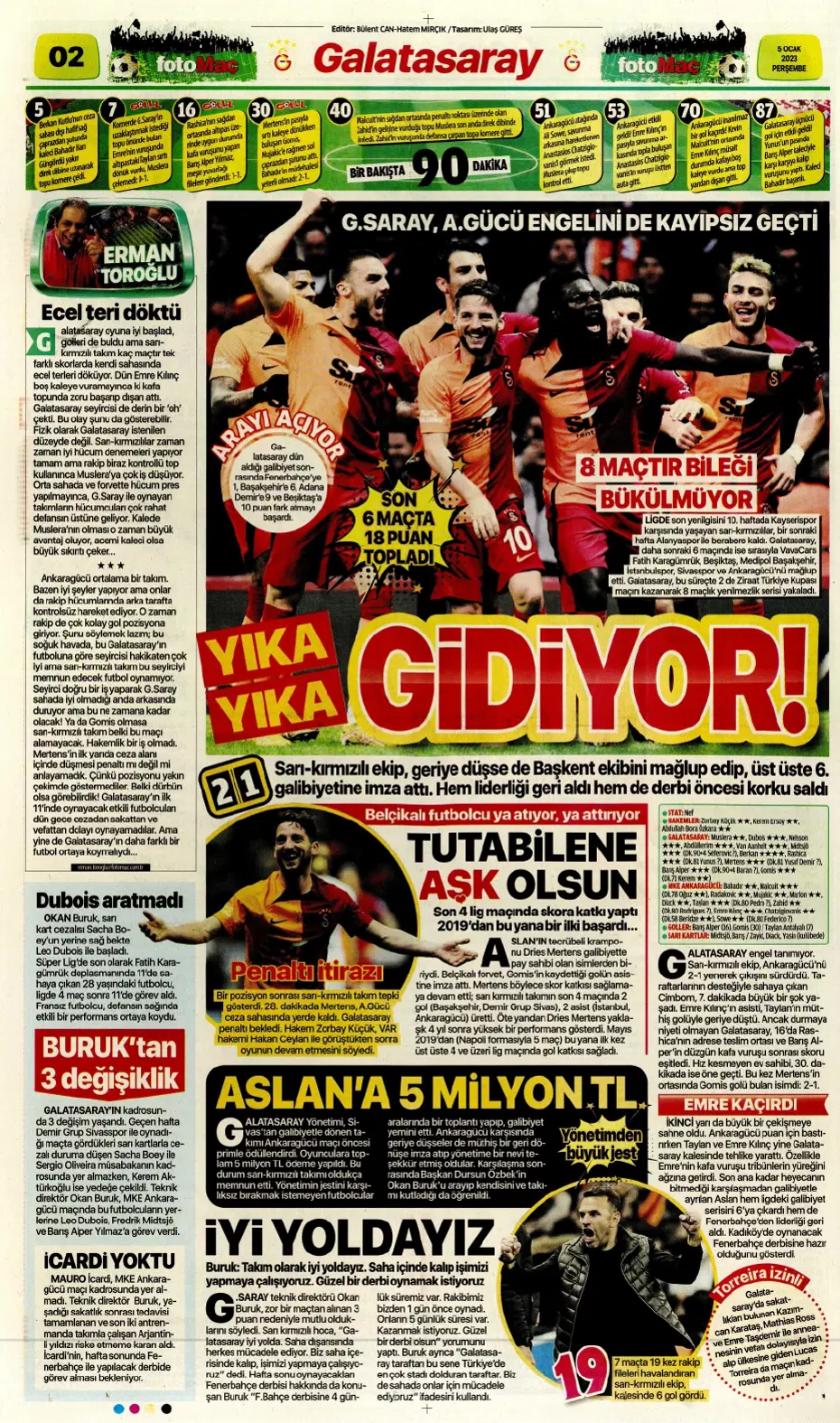 Sporun Manşetleri (5 Ocak 2023) - 9
