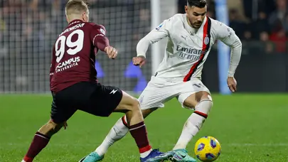 Milan puanını 90'da kurtardı