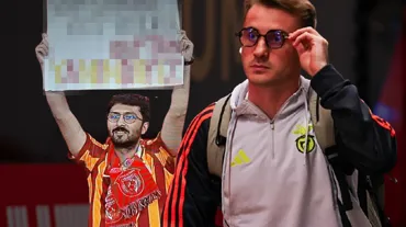 Galatasaraylı taraftardan Kerem Aktürkoğlu'na büyük sürpriz: Portekiz rejisi o anı yakaladı