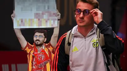 Galatasaraylı taraftardan Kerem Aktürkoğlu'na büyük sürpriz: Portekiz rejisi o anı yakaladı