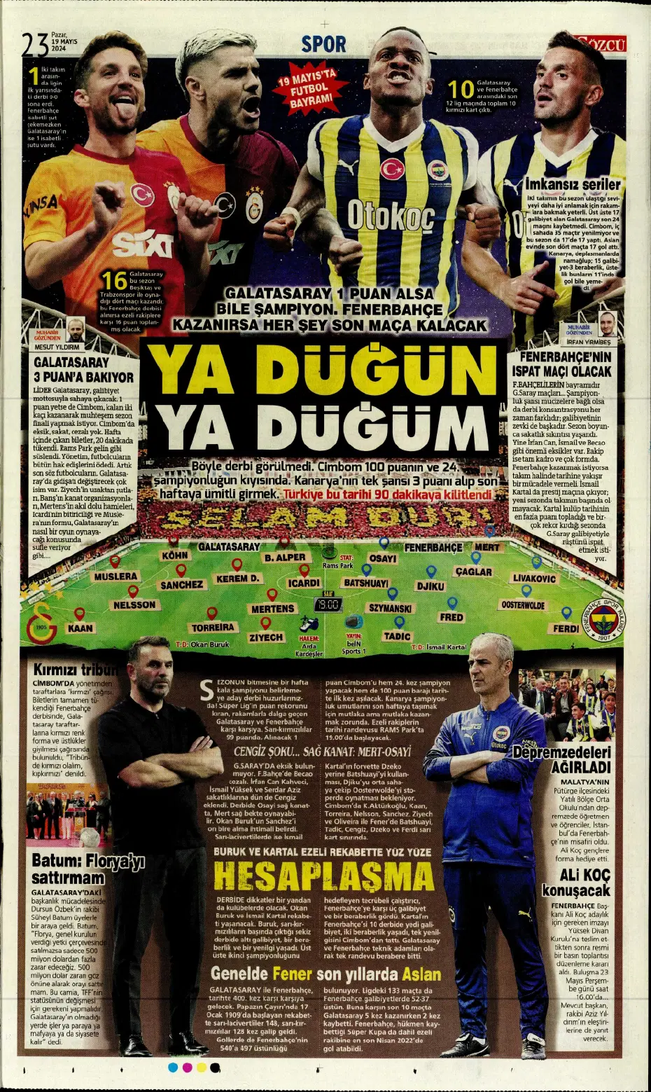 "Nefes kesecek sezon finali" | Sporun Manşetleri - 30