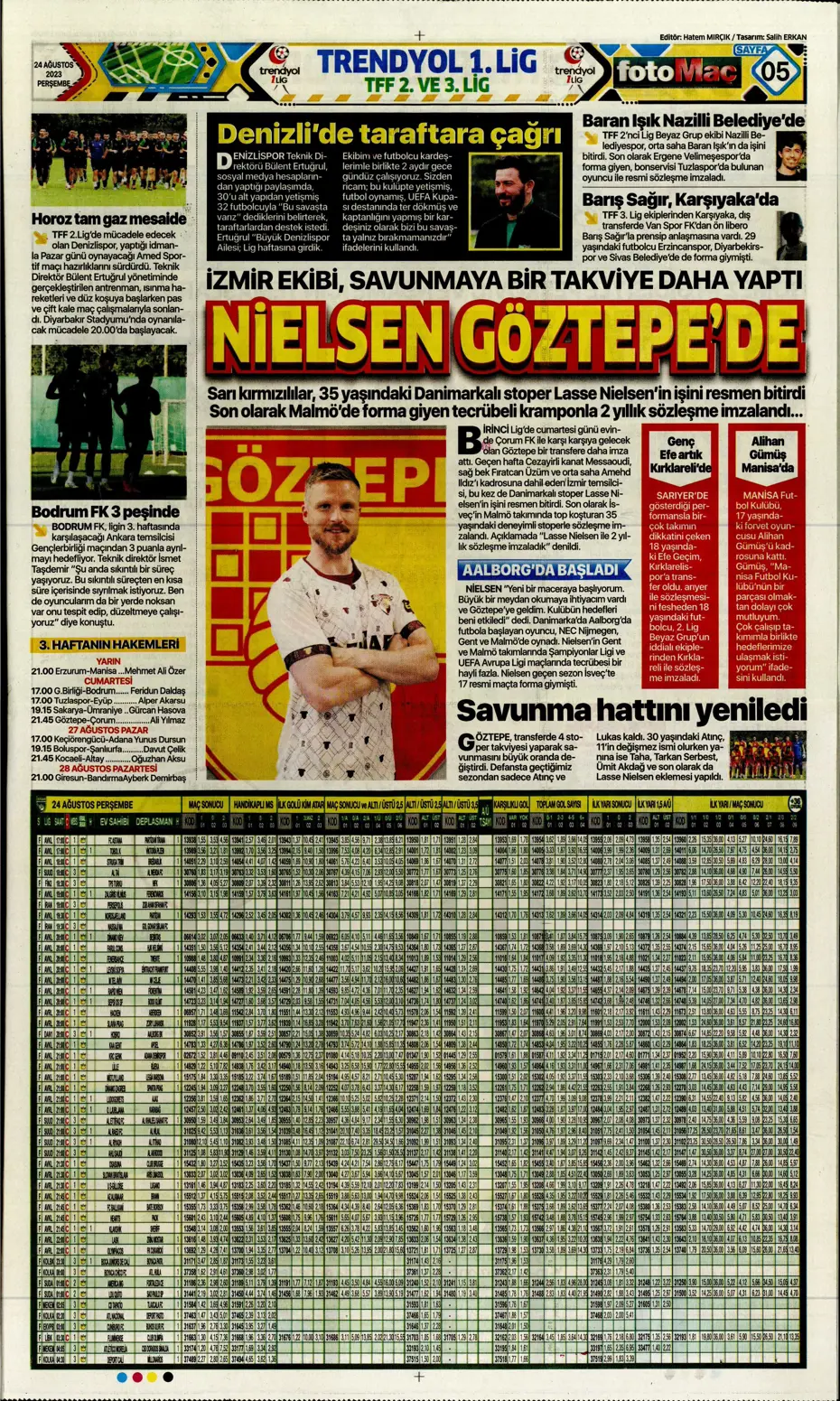 "İyi ki varsın Mauro Icardi" | Sporun manşetleri (24 Ağustos 2023) - 13