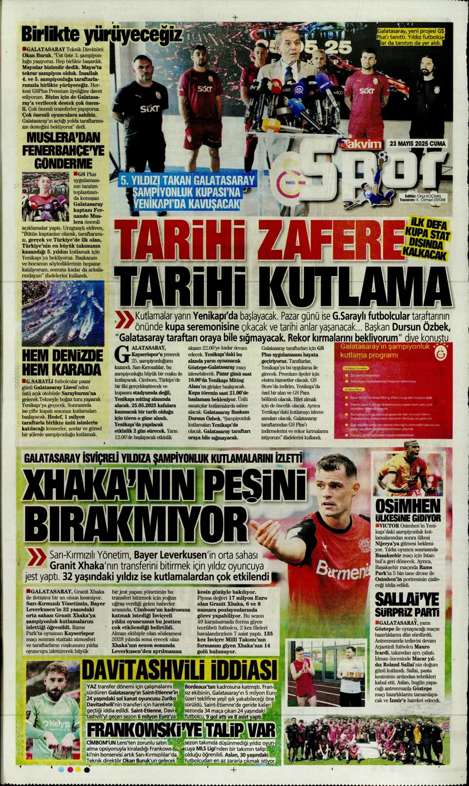 "Fenerbahçe'de sola süper yıldız: Jack Grealish" | Sporun manşetleri - 27