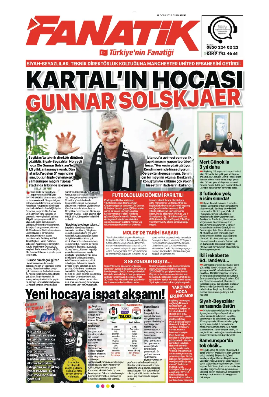 "Diego Carlos'u F.Bahçe kaptı!" | Sporun manşetleri (18 Ocak 2025) - 6 "Diego Carlos'u F.Bahçe kaptı!" | Sporun manşetleri (18 Ocak 2025) - 6
