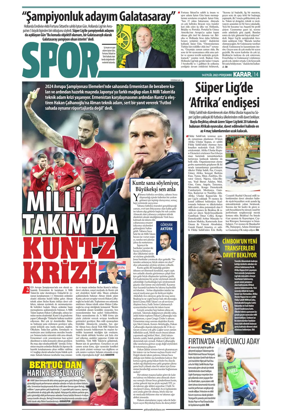 "Andre Gomes'te geri sayım" | Sporun Manşetleri - 20