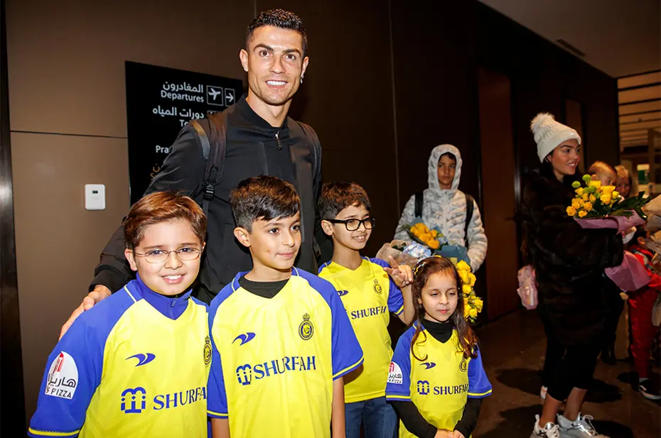 Cristiano Ronaldo imza töreni için Riyad'da - 4