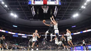 Minnesota Timberwolves'tan San Antonio Spurs'e 20 sayı fark Minnesota Timberwolves'tan San Antonio Spurs'e 20 sayı fark