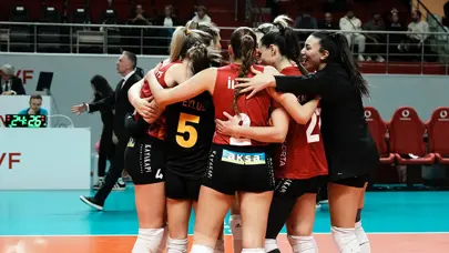 Galatasaray Daikin derbide 3-0 kazandı