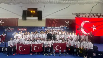 Milli kick boksçulardan Dünya Şampiyonası'nda 41 madalya