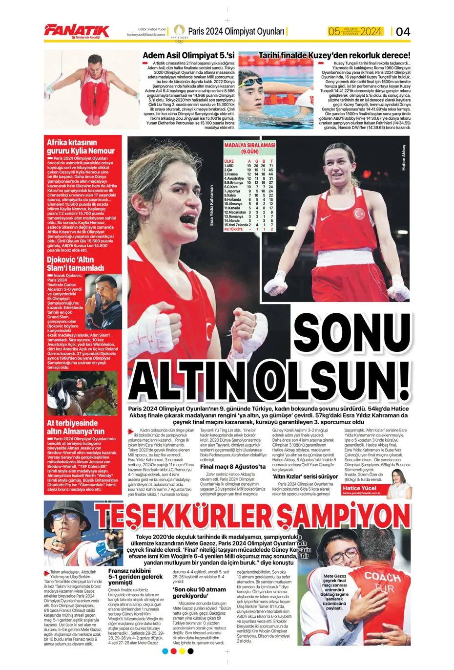 "Galatasaray'da sıradaki transfer Szmodics" | Sporun manşetleri - 7 "Galatasaray'da sıradaki transfer Szmodics" | Sporun manşetleri - 7