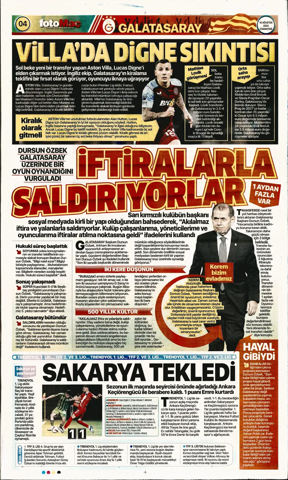 "Fenerbahçe Ferdi Kadıoğlu'nun alternatifini buldu" | Sporun manşetleri - 15