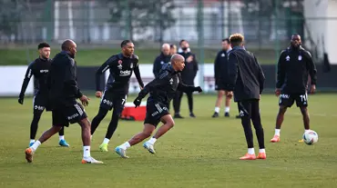 Beşiktaş, Alanyaspor maçı hazırlıklarını tamamladı