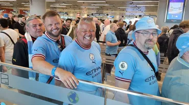 Manchester City ve Inter taraftarı akın akın İstanbul'a gelmeye devam ediyor