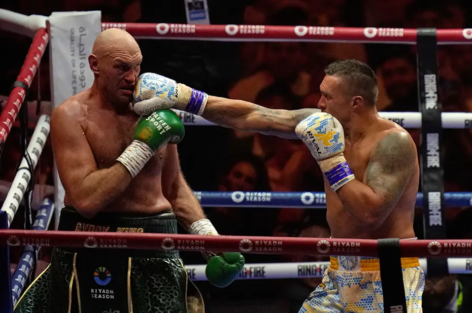 Boksta tarihi gece: Tyson Fury'yi yenen Oleksandr Usyk bir ilki başardı - 14