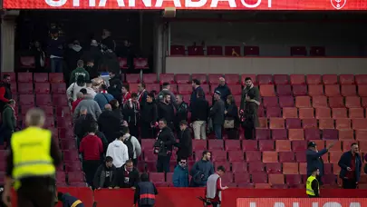 LaLiga maçında tribündeki taraftar hayatını kaybetti