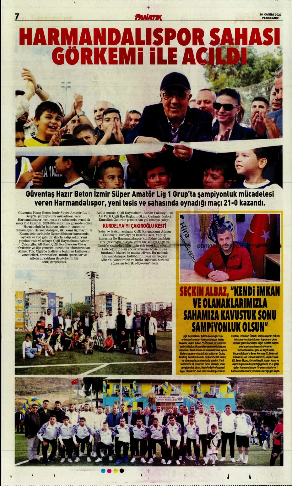 "Çok büyüksün Hakim Bey" | Sporun manşetleri (30 Kasım 2023) - 11 "Çok büyüksün Hakim Bey" | Sporun manşetleri (30 Kasım 2023) - 11